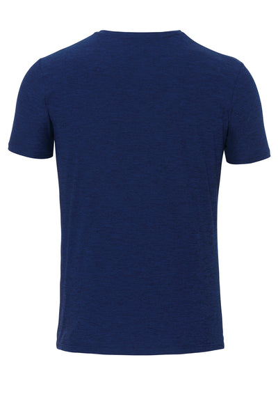 3393-92960 Pure Functional T-Shirt slim fit Halbarm 120 uni dunkelblau