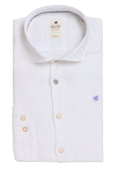 3801-21110 - Casual Hemd - weiss