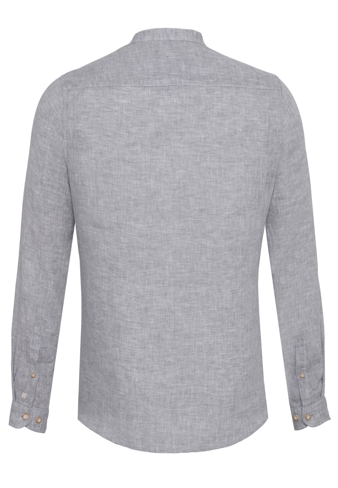 3801-21620 PURE- Casual Hemd Langarm 710 uni grau