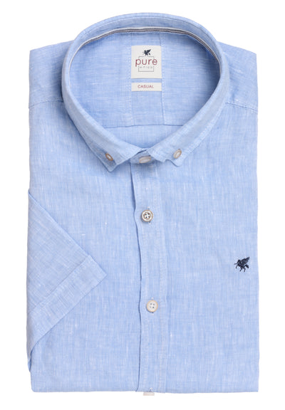 3801-22220 - Casual Hemd - blau