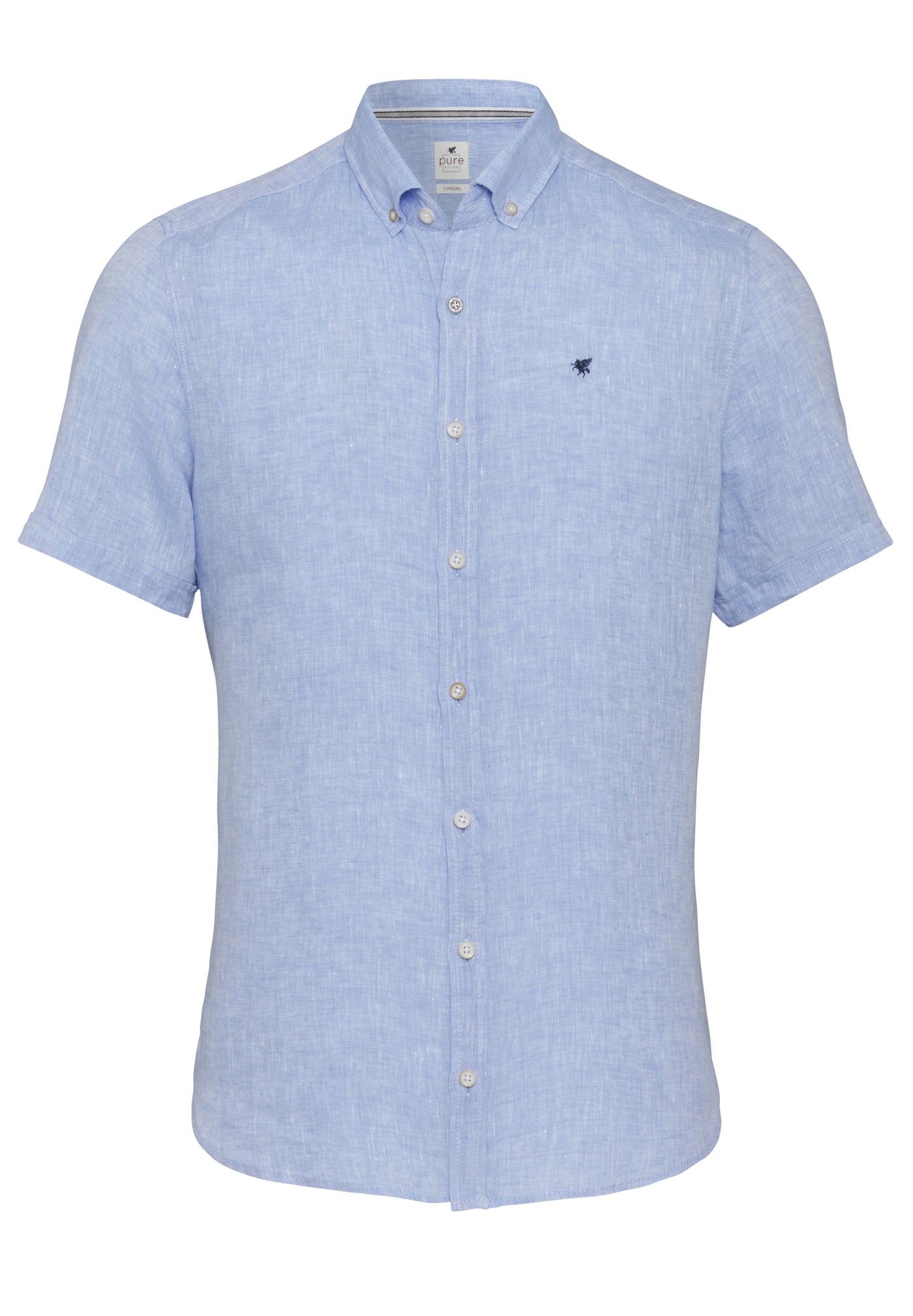 3801-22220 - Casual Hemd - blau