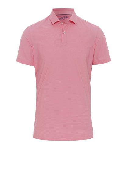 4035-92930 Pure Functional Polo Knopf slim fit Halbarm 340 uni rosa