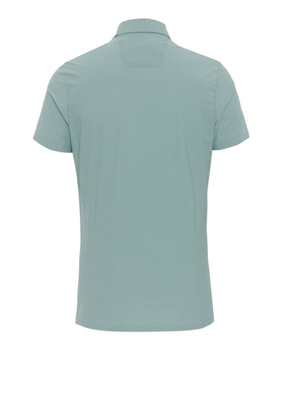 4035-92930 Pure Functional Polo Knopf slim fit Halbarm 400 uni hellgrün