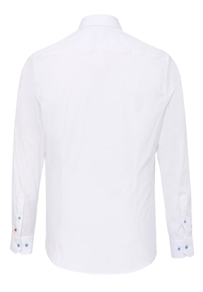 4050-21703 PURE- City Hemd slim fit Langarm 900 uni weiß