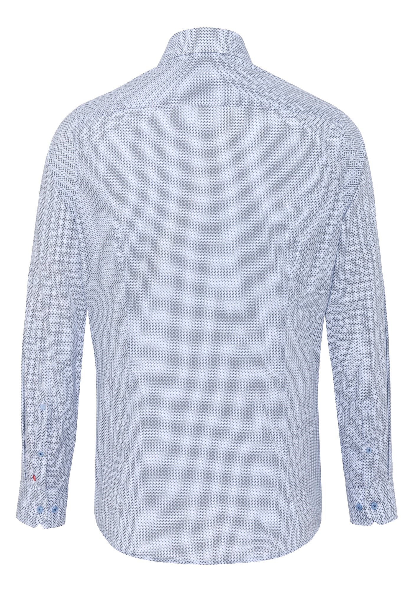 4055-11104 PURE- City Hemd modern fit Langarm 170 druck hellblau