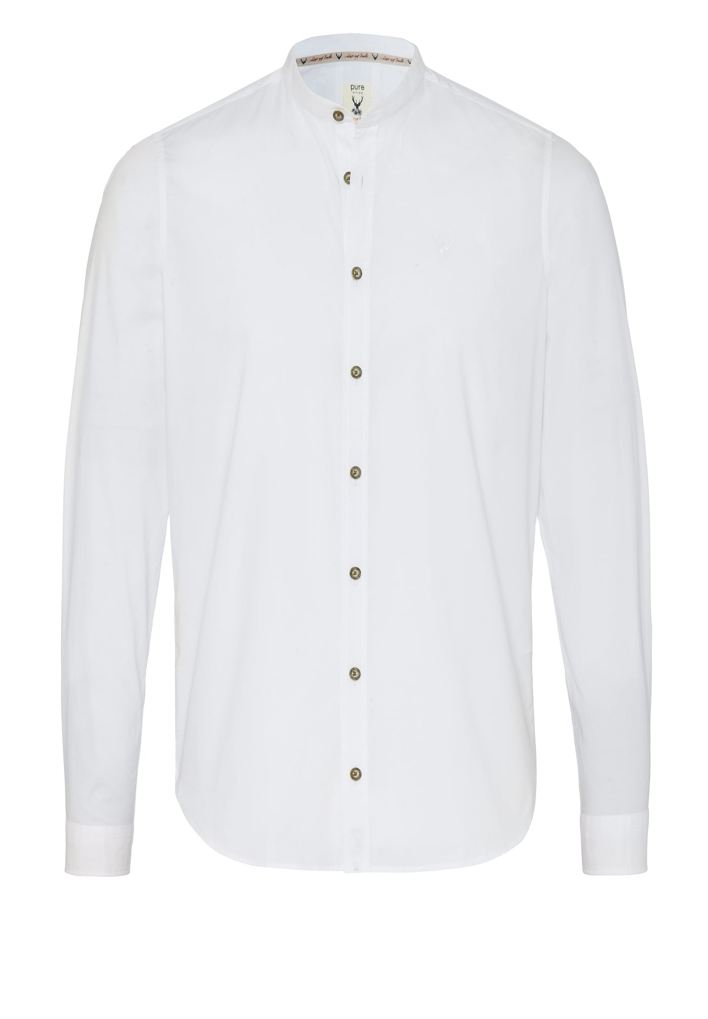 5011-21690 - Traditional shirt slim fit - white