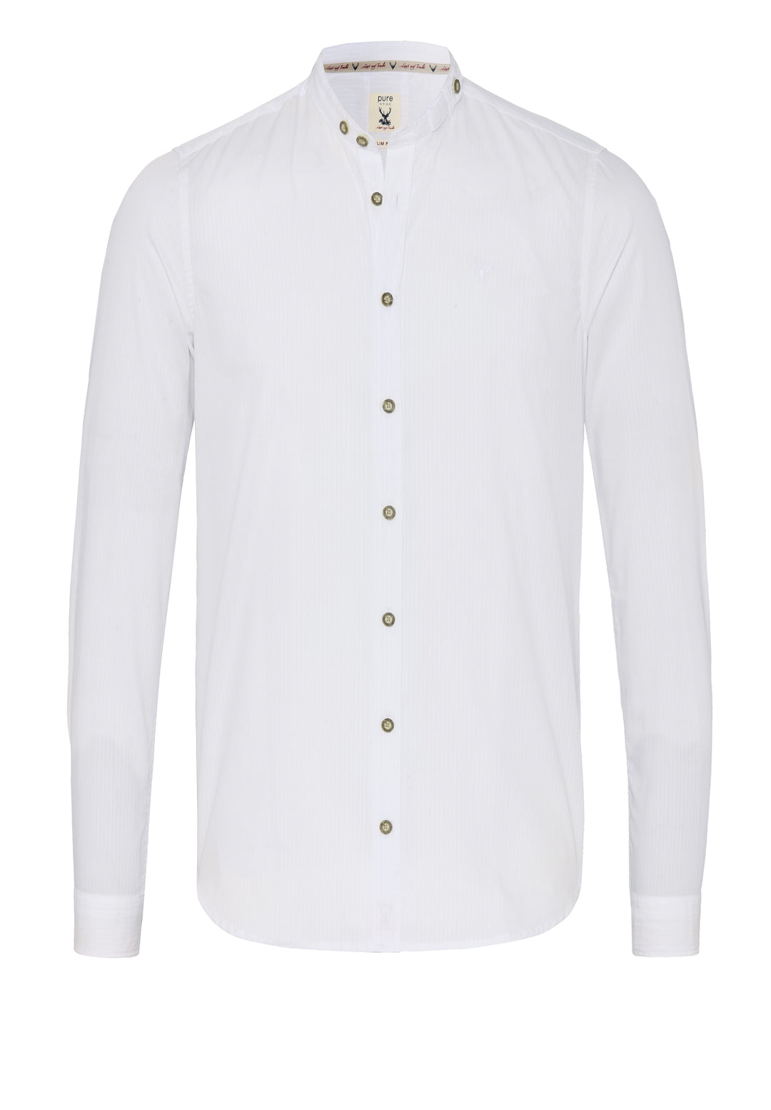 5013-21692 - Tracht Hemd Slim Fit - weiß