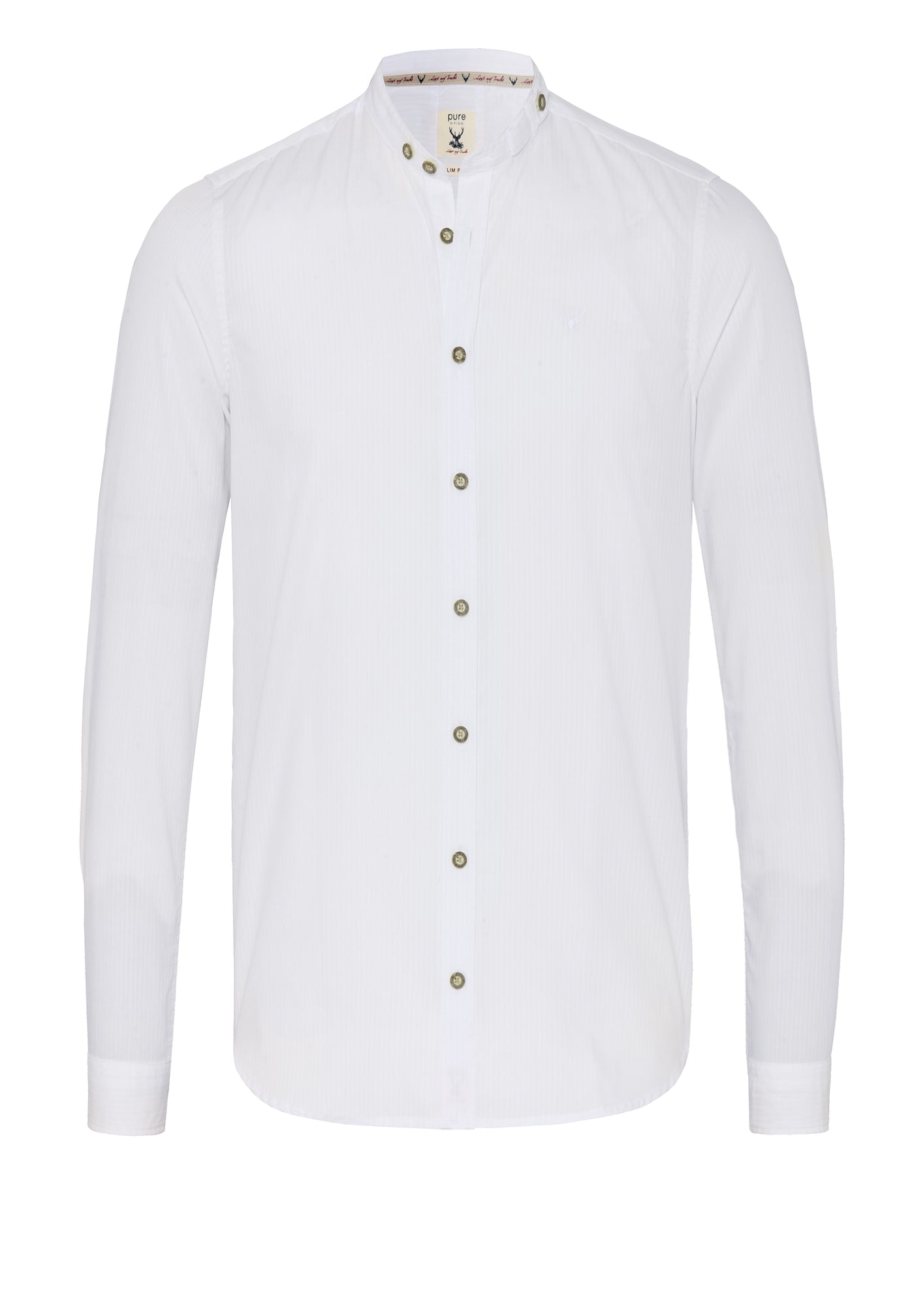 5013-21692 - Traditional shirt slim fit - white
