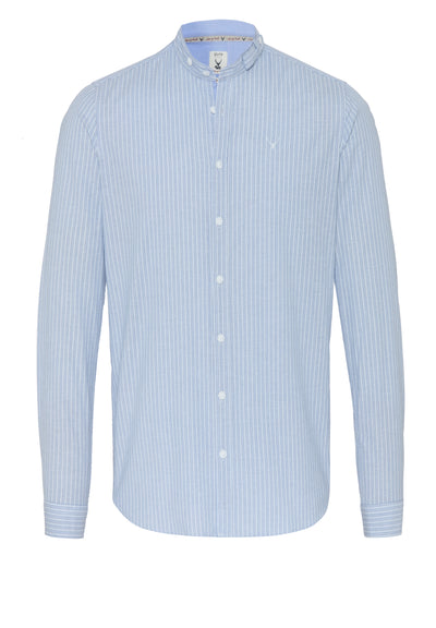 5015-21688 - Tracht Hemd slim fit -  Streifen blau
